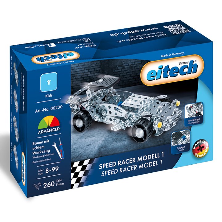 Constructie set - race model I - 340 onderdelen